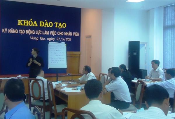 (BR-VT) Tổ chức khóa đào tạo “Kỹ năng tạo động lực làm việc” cho cán bộ quản lý cấp trung của 03 đơn vị cấp nước